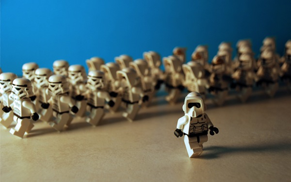 LEGO Star Wars Stormtroopers march