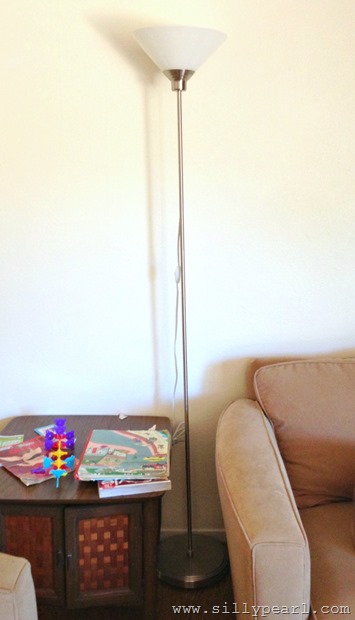 KROBY lamp - before KROBY lamp - before