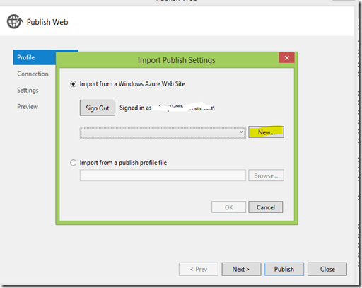 Publish DB9 Publish DB9
