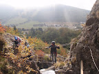 Vue sur la sation de l'Alpe du Grand Serre.