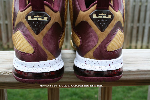 Detailed Look at Nike LeBron 9 8220Christ the King8221 Away PE