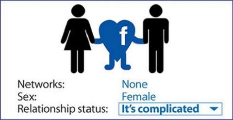 Facebook Relationship Status - If it's complicated, think again - JustAnotherPixel.net