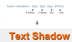 text shadow