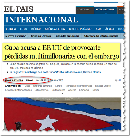Cuba - El Pais