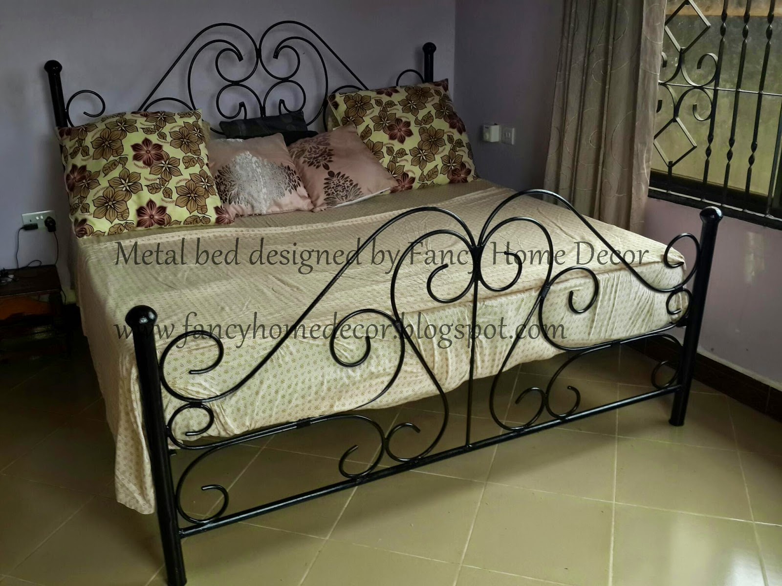 Fancy Home Decor KITANDA CHA CHUMA / SHOE RACK...ALL DESIGNED, MADE