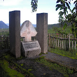 The grave of Gerarld Alfred Cup above Cinyiruan near Malabar (Daniel Quinn, December 2010)