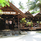 Sipadan Mabul Resort (SMART) main building and restaurant