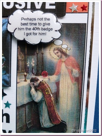 Vicars Birthday Card