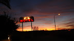 Harmony Motel sign at sunset<br />
Pic taken by ash(property of Harmony Motel)