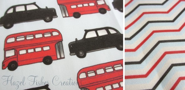 2013sep14 Spoonflower swatch london calling zig zag bus taxi 2013sep14 Spoonflower swatch london calling zig zag bus taxi