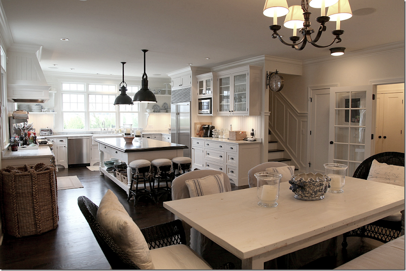 White Farmhouse Dining Room Table