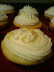 Lemon cupcake, Lemon Buttercream, sprinkled with lemon zest