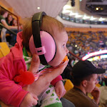 V loves the Jumbotron!