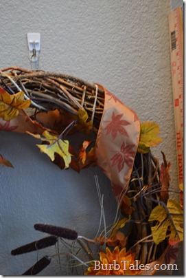Command hook wreath storage Command hook wreath storage