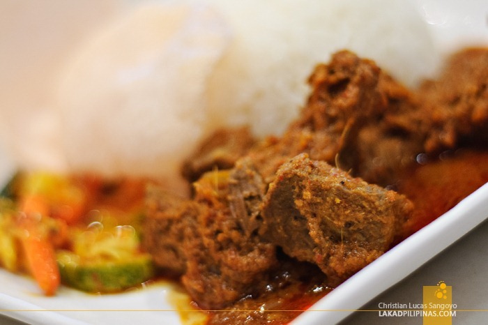 Beef Rendang at Tastes of Asia in Sentosa, Singapore