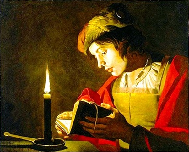 Mathias Stomet, Jeune homme à la bougie Mathias Stomet, Jeune homme à la bougie