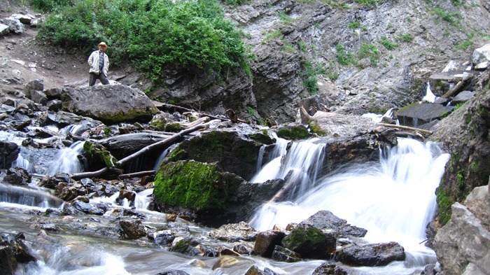 Doughnut Falls, Salt Lake City Utah Big Cottonwood Canyon