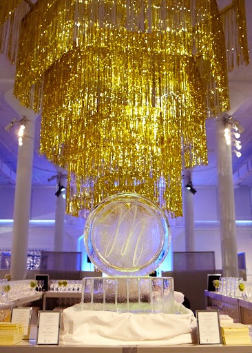 The medallion reflected all that shimmered in the room -- especially the chandelier.