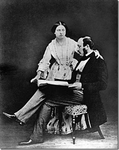 Queen Victoria and Prince Albert, 1854