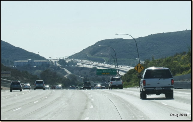 I-15 heading to San Diego