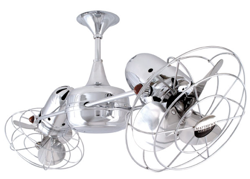 Looking for something a little bit different from the regular three-blade ceiling fan? This model comes in a unique design that looks great.
(matthewsfanco.com) Looking for something a little bit different from the regular three-blade ceiling fan? This model comes in a unique design that looks great.
(matthewsfanco.com)