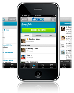 Foursquare para iphone 2g con 3.1.2 ó 3.1.3