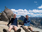 With Scott at Yosemite Point