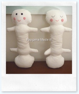 Boneca dupla/Double doll Papgena Made it!