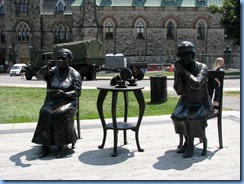 6223 Ottawa - Parliament Buildings grounds - Women Are Persons! statue 6223 Ottawa - Parliament Buildings grounds - Women Are Persons! statue