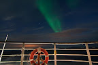 Nordlicht (zw. Tromsø und Skjervøy)