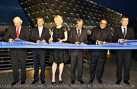 Louis Vuitton Singapore Island Maison Opening Cate Blanchette at Marina Bay Sands