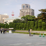 memorial park in Hiroshima, Japan 