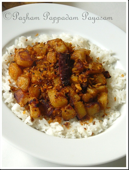 Potato thoran