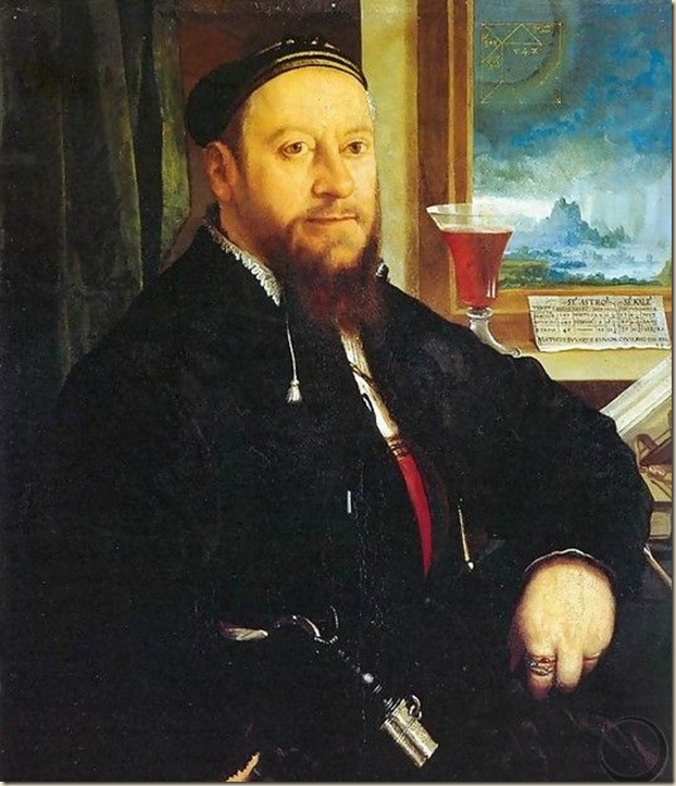 Christhoph Amberger, Portrait de Matheus Schwarz