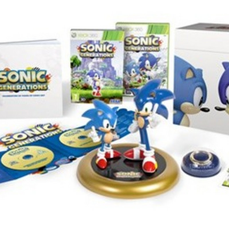 So sieht also die Sonic Generations Collector’s Edition aus