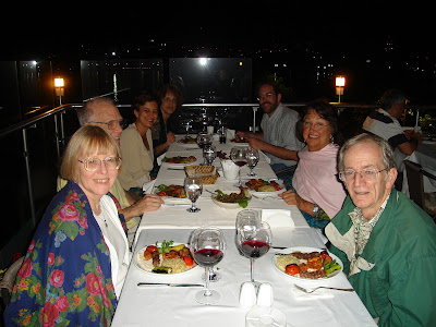 Day 3: The group enjoying the wonderful southern style Turkish kebabs at balat Ottoman restaurant