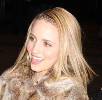 Dianna Agron trenza