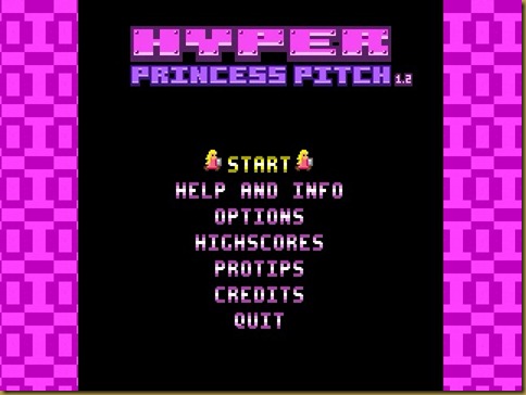 Hyper Princess Pitch タイトル Hyper Princess Pitch タイトル