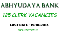 Abhyudaya Bank Jobs 2013