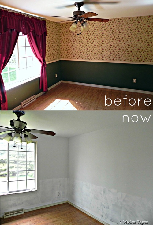 dining room progress dining room progress