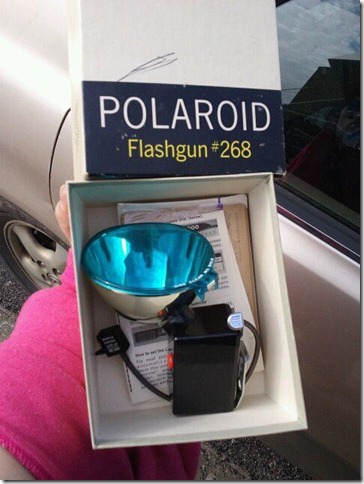polaroid flash find