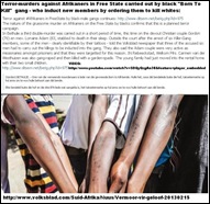 ADAM COUPLE MURDERED BY BLACK BORN TO KILL GANG