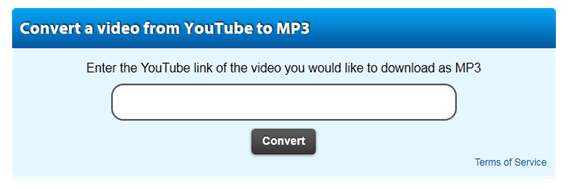Convert YouTube Videos to mp3