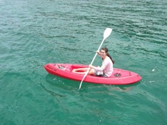 Melanie on kayak_Freewind