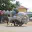 A textbook example of proper horsecart weight-and-balance technique.