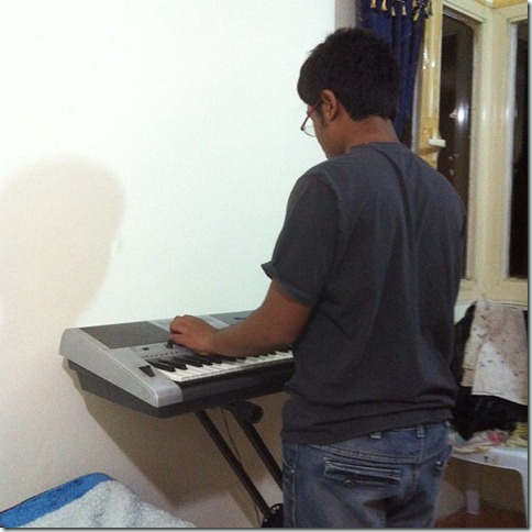 practising piano practising piano