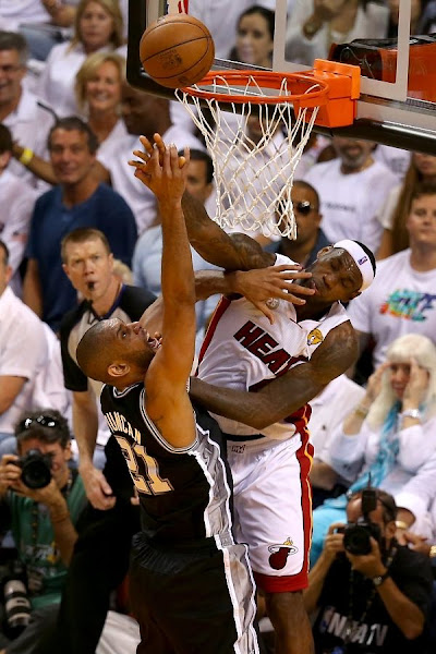 LeBron James Heat Blow Out Spurs to Even NBA Finals after Game 2