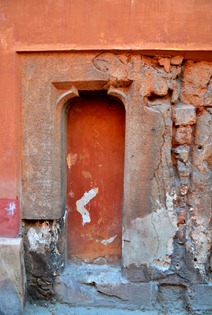 door in Buda Castle