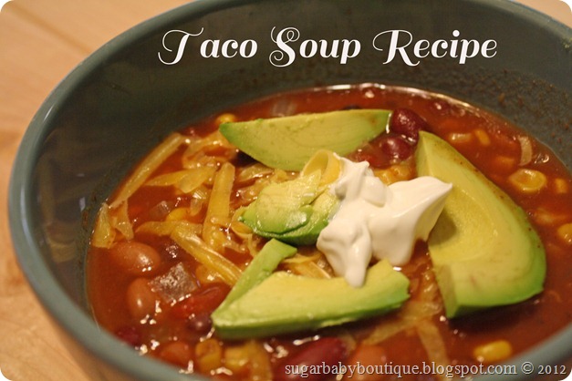 taco soup recipe