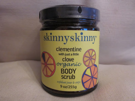 Skinny Skinny Organic Clementine and Clove Body Scrub ($30)